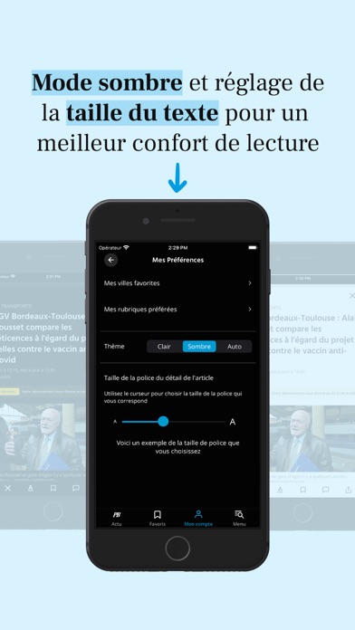 Le Petit Bleu d'Agen - Actus Screenshot