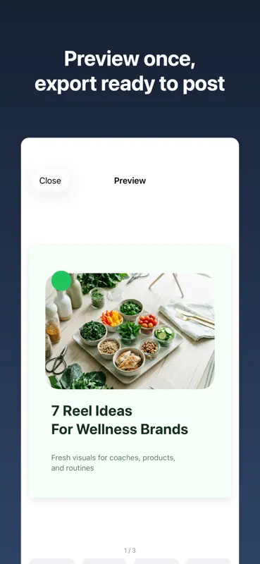 Carousel: AI Posts for Insta screenshot 5 of 7
