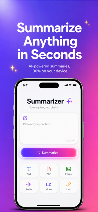 AI Summarizer: PDF Text & Docs Screenshot 1 of 5