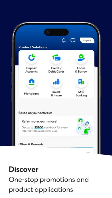 SC Mobile Singapore iPhone screenshot 9 - Finance app