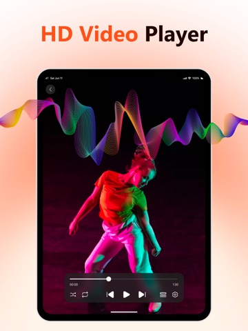 PlayVid: HD Video Player iPad screenshot