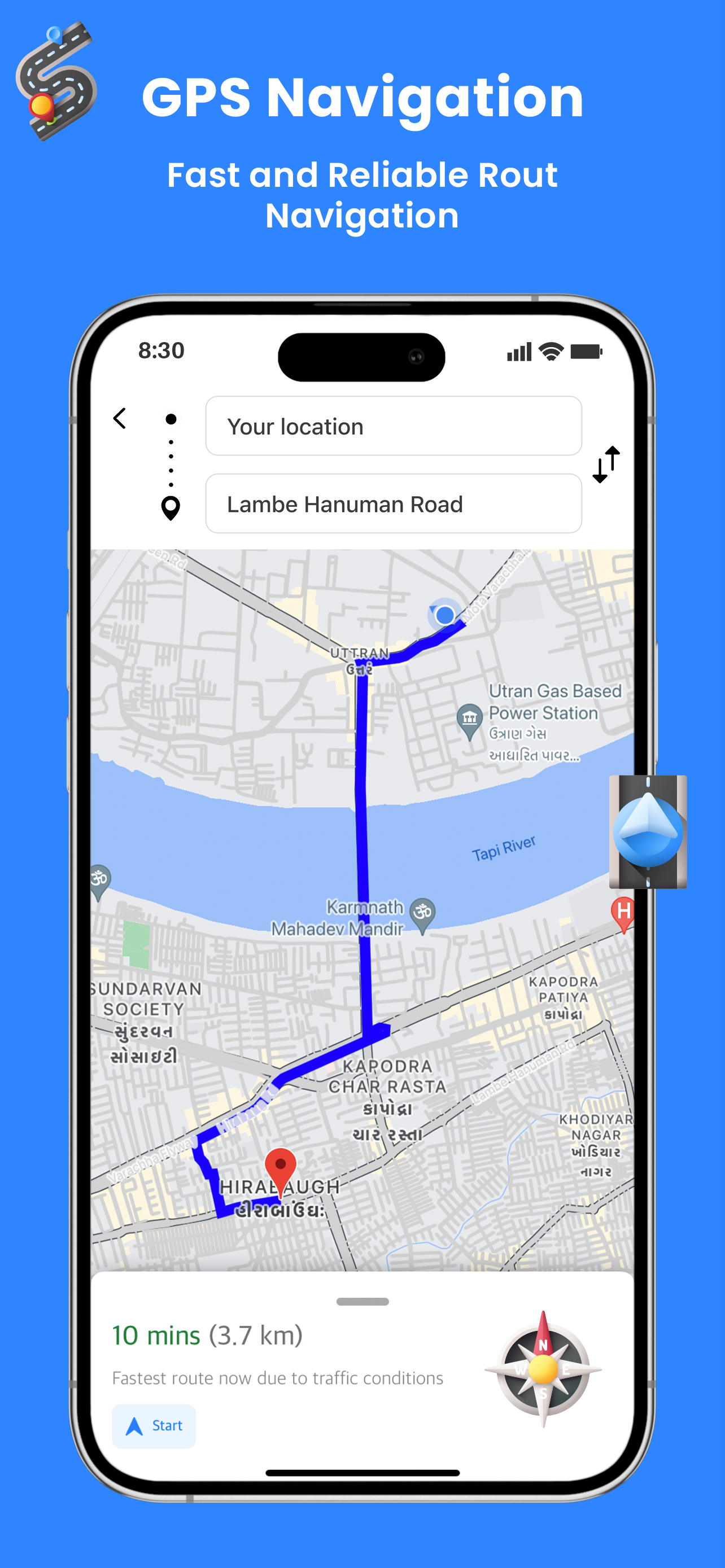 GPS Navigation - Live Traffic