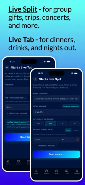 Live Pay for Groups screenshot 3