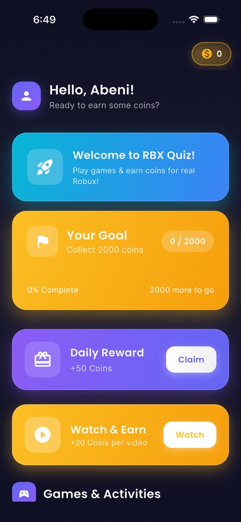 Robux Quiz - skins blox - Games App | MWM