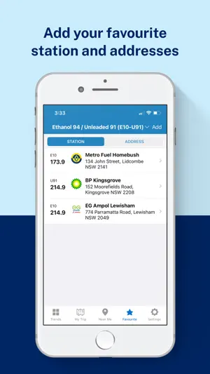 NSW FuelCheck screenshot 3