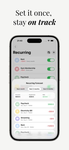 Moneta: Money Tracker & Budget screenshot