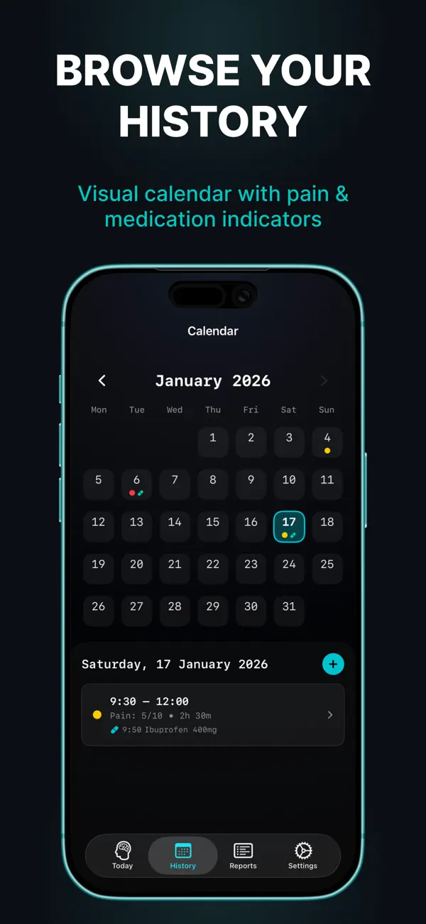 #4. Migraine : Headache Tracker (iOS) Von: Linas Nutautas