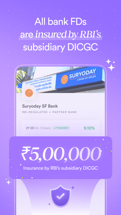 Stable Money: FDs, Bonds, Gold iPhone screenshot 2 - Finance app