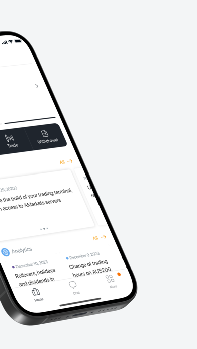 Screenshot 2 of AMarkets: Finance & Trading App