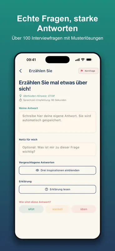 Vorstellungsgespräch screenshot 2 of 8
