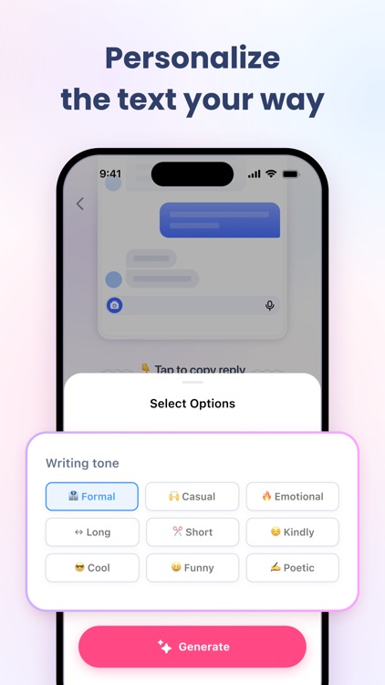 UpTalk - AI Reply Assistant screenshot-3