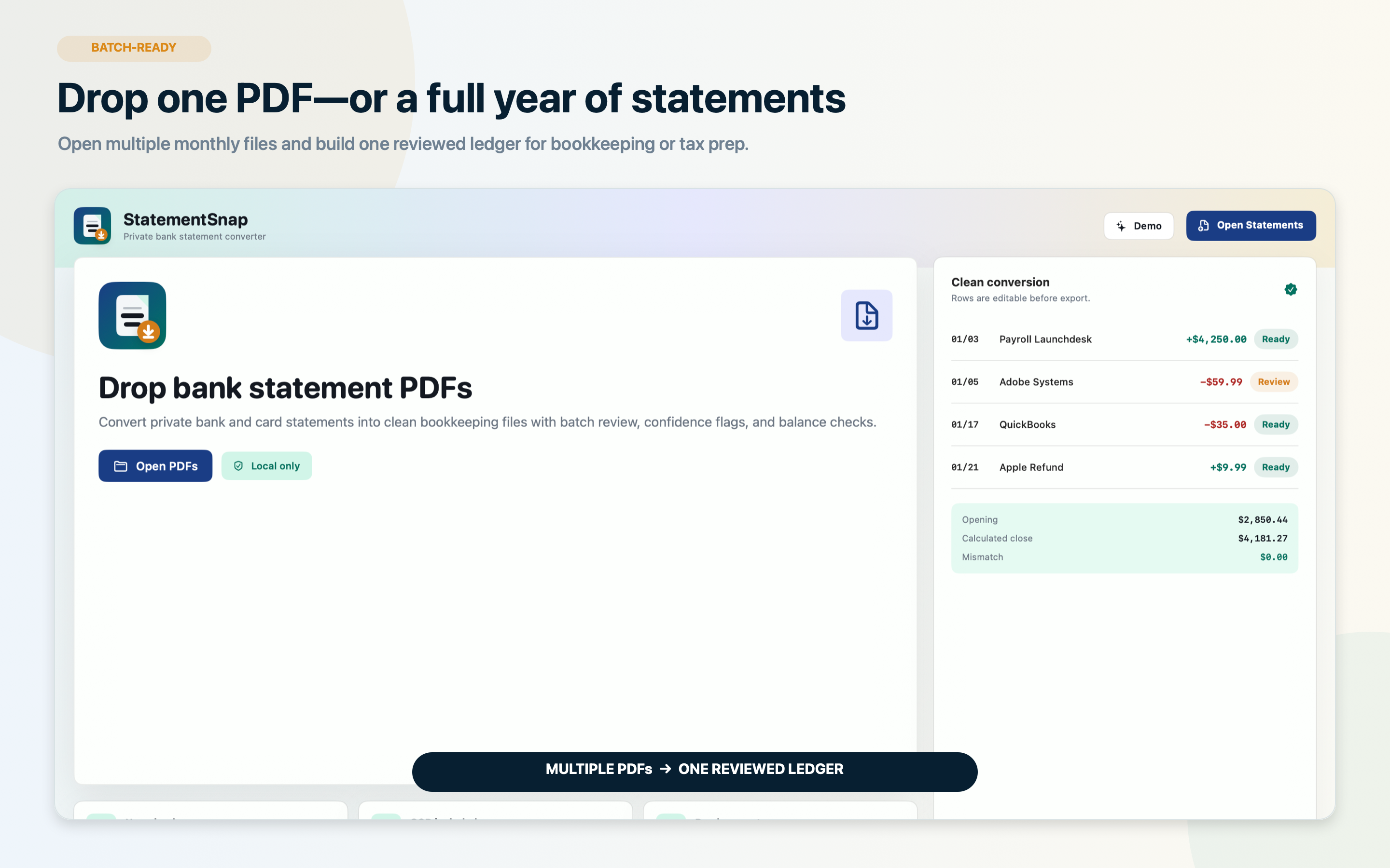 StatementSnap: Bank Converter screenshot 10
