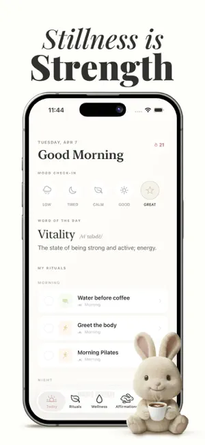 Hvile – Daily Wellness Rituals screenshot 1