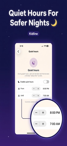 Kidline - Kid Safe Calling iPhone screenshot