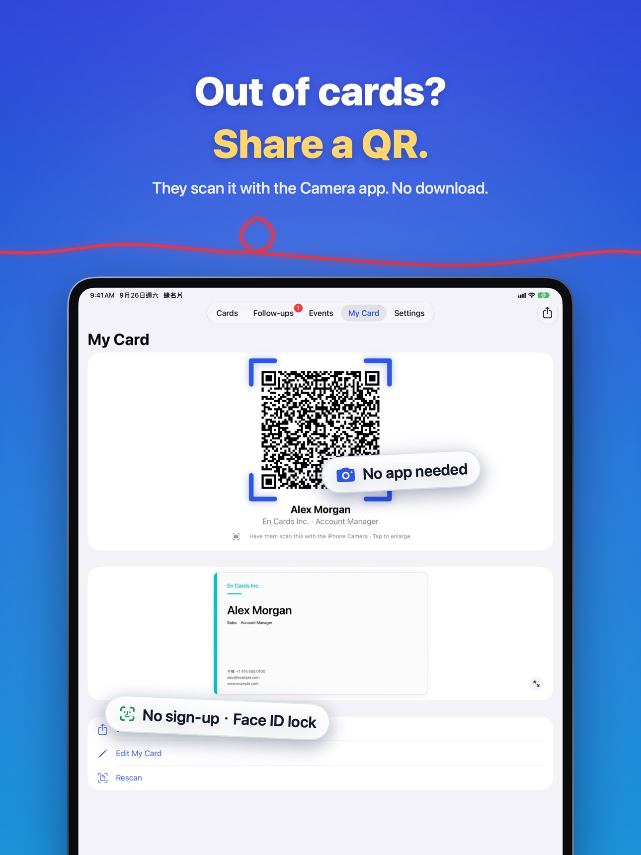 Screenshot 12 of En Cards - Business Card Scan