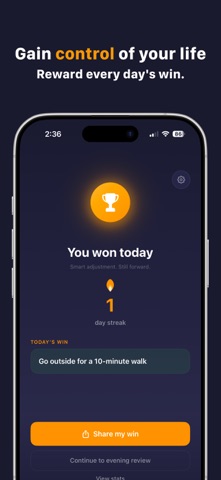 DayWon: Daily Productivity App Screenshot 2 of 6