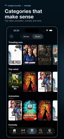 Fjord IPTV Player Screenshot 3 of 7