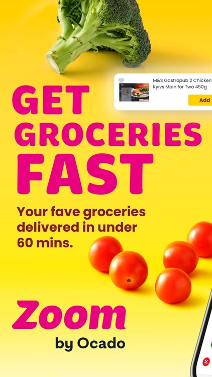 Zoom by Ocado | Food Delivery