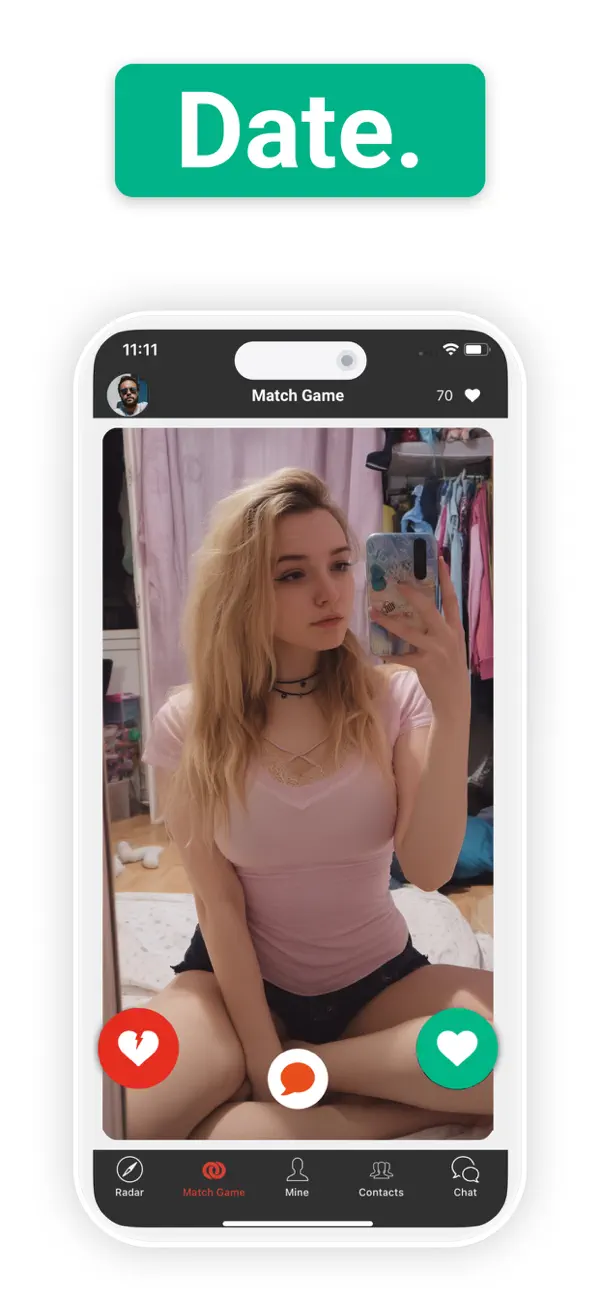 Screenshot #1 pour yoomee: App de rencontre
