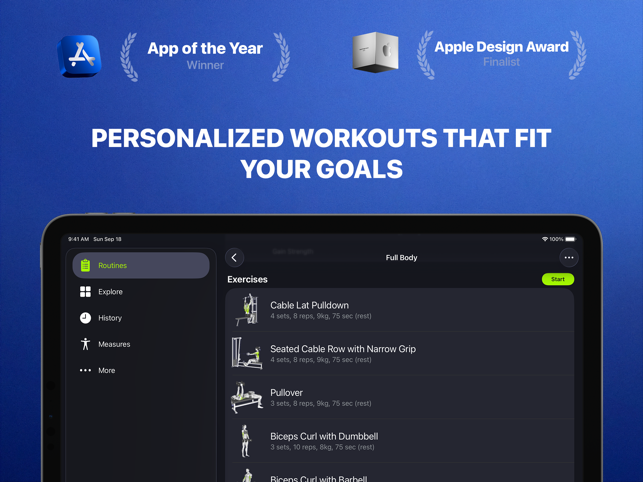 SmartGym: Gym & Home Workouts Screenshot