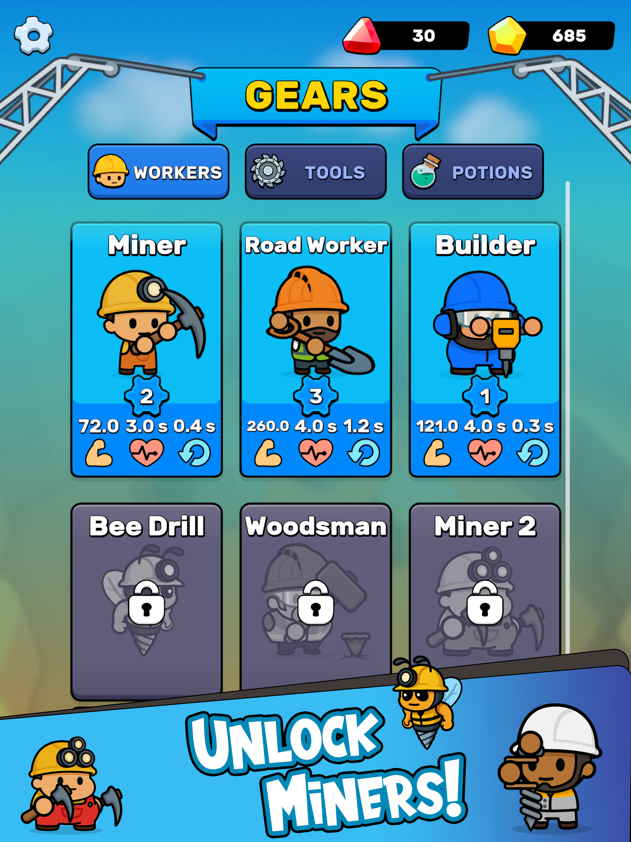 Gears Digger: Dig Gold & Mine screenshot 10