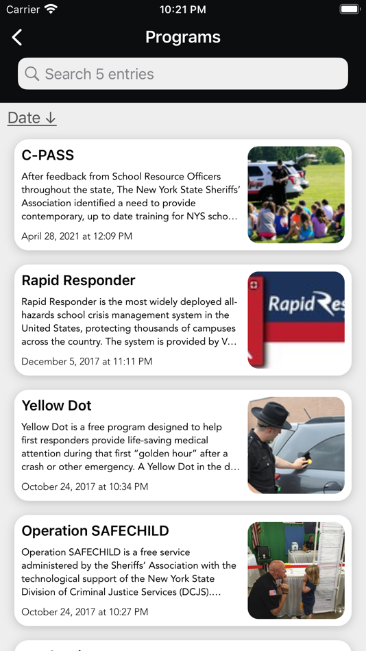#3. New York Sheriffs (iOS) 由: New York State Sheriffs' Association