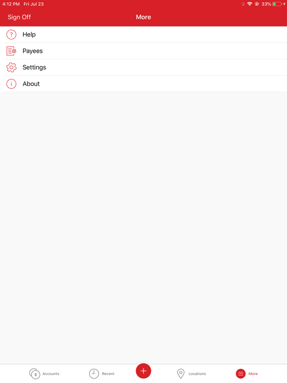 Bankwithfm Mobile iPad screenshot 4 - Finance app