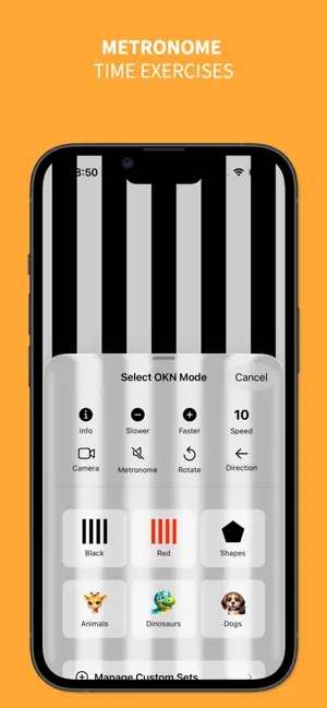 OKN Drum: Optokinetic screenshot 4