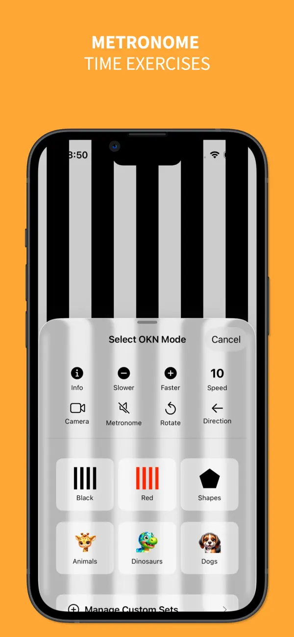 OKN Drum: Optokinetic Screenshot 4
