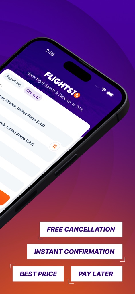 Cheap Flights・Flights70 - Travel App | MWM