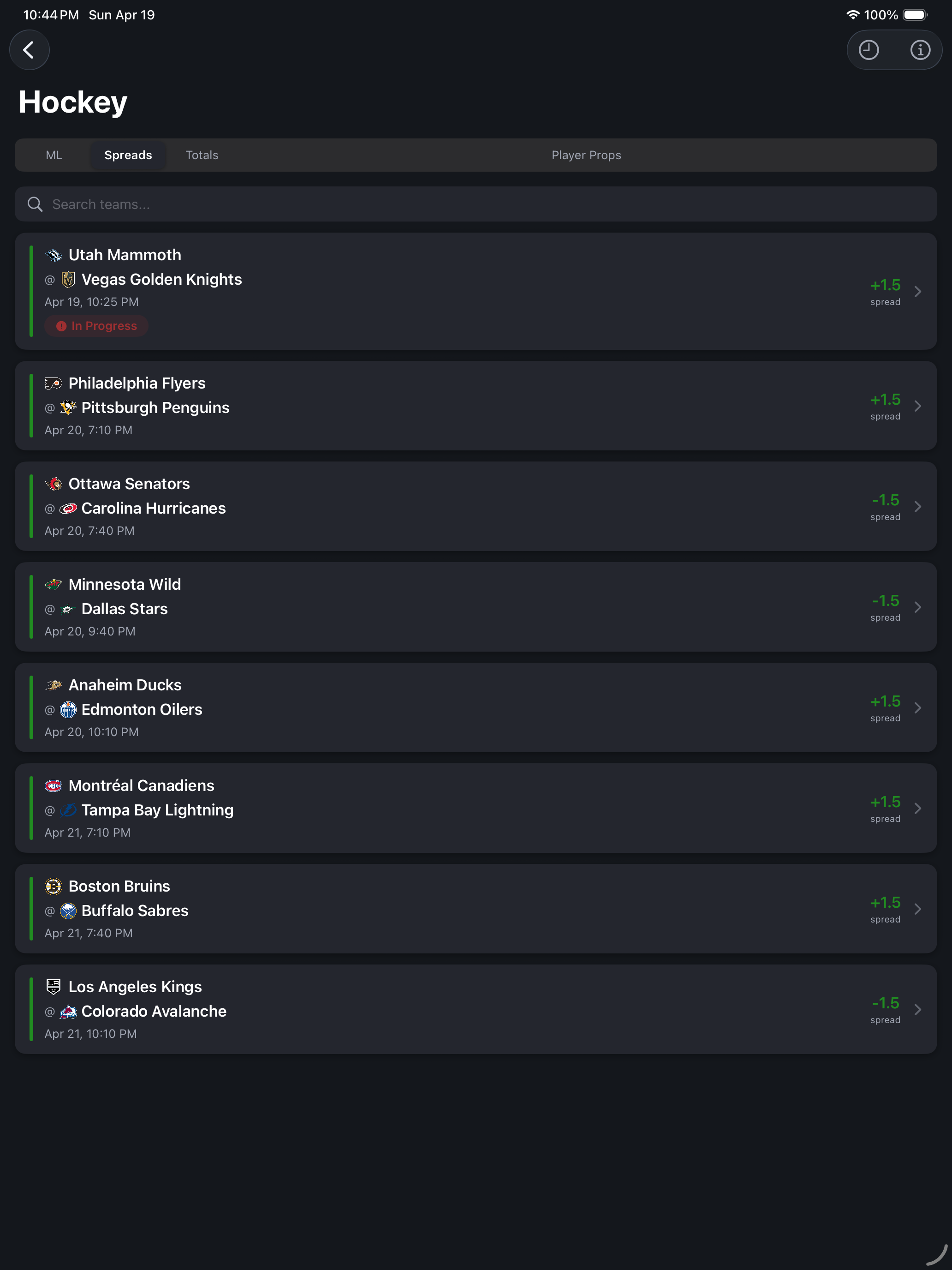 LineWatch: Sports Odds