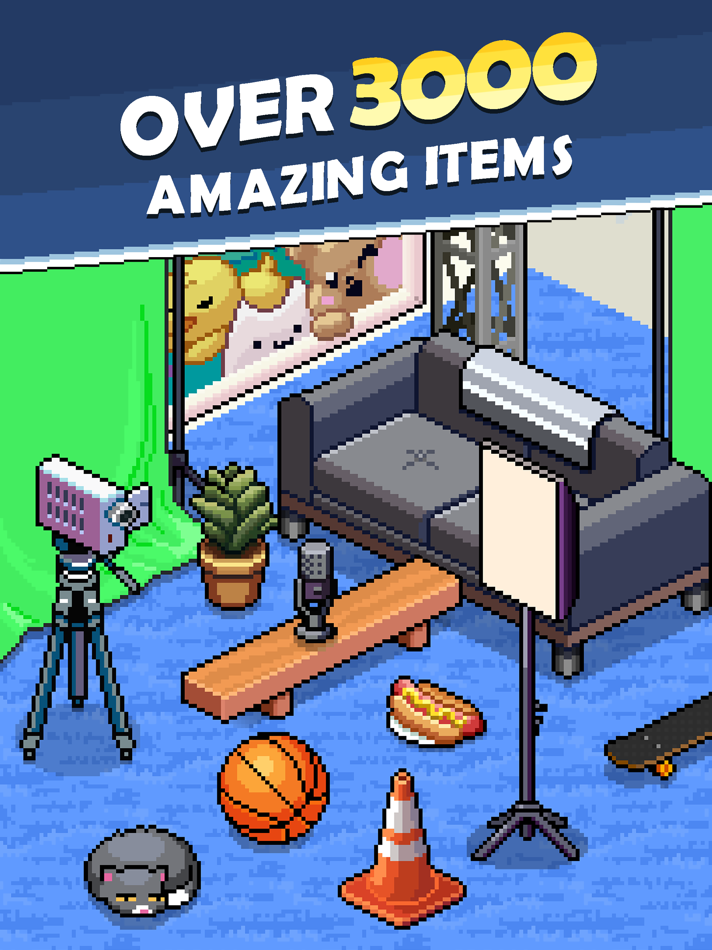 #4. PewDiePie's Tuber Simulator (iOS) 来自: Outerminds Inc.