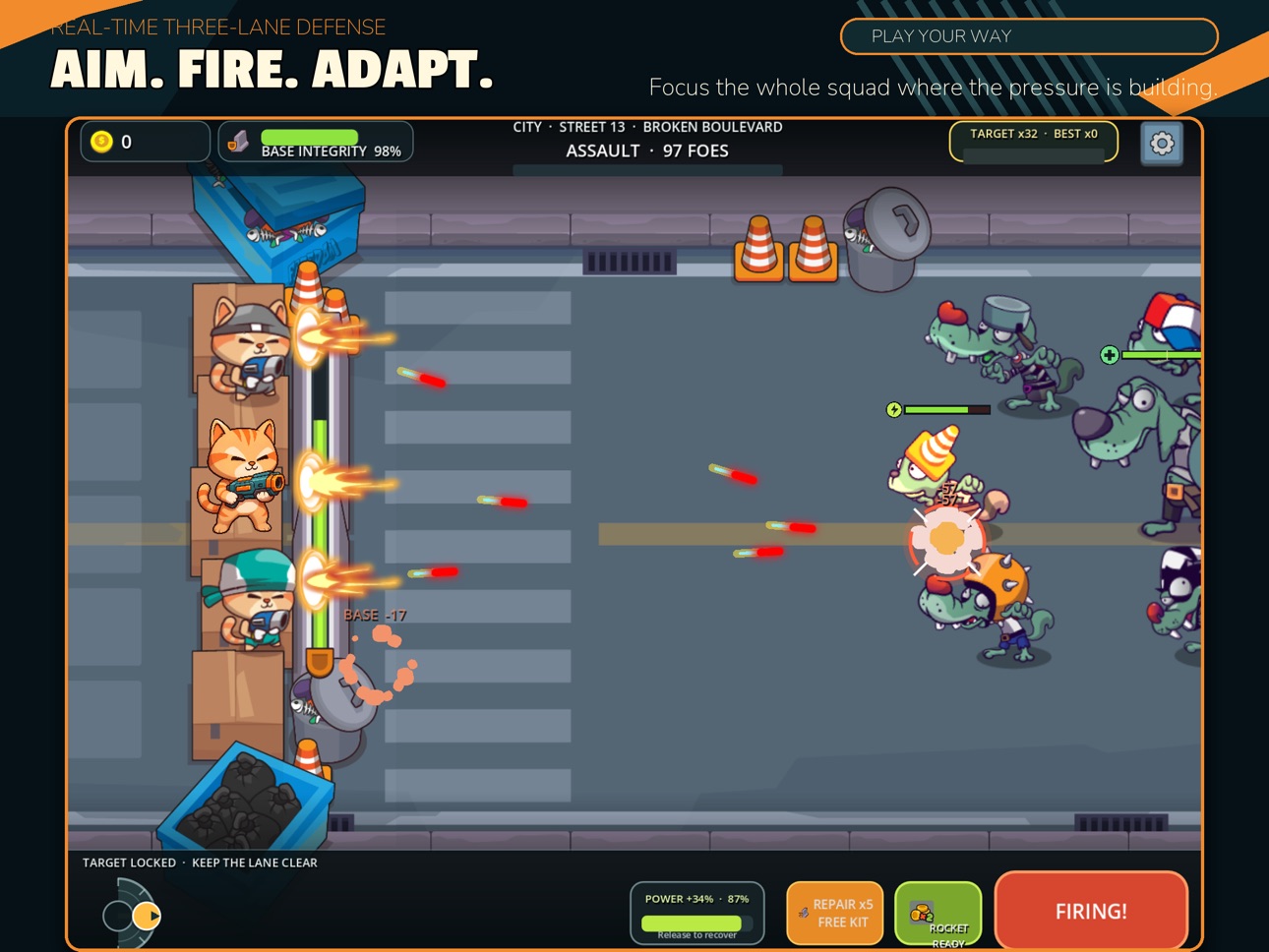 Screenshot 6 of Whisker Wardens: Cat War