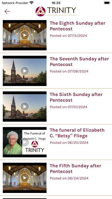 Trinity Lutheran Springfield Screenshot