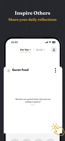 Quran Feed: Muslim Scrolling iPhone screenshot