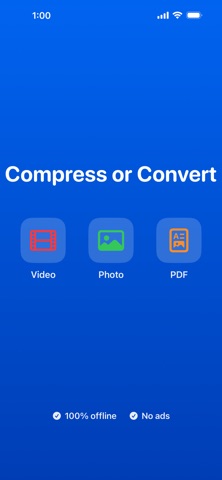 Lessr: Photo Video Compressor Screenshot 1 of 10