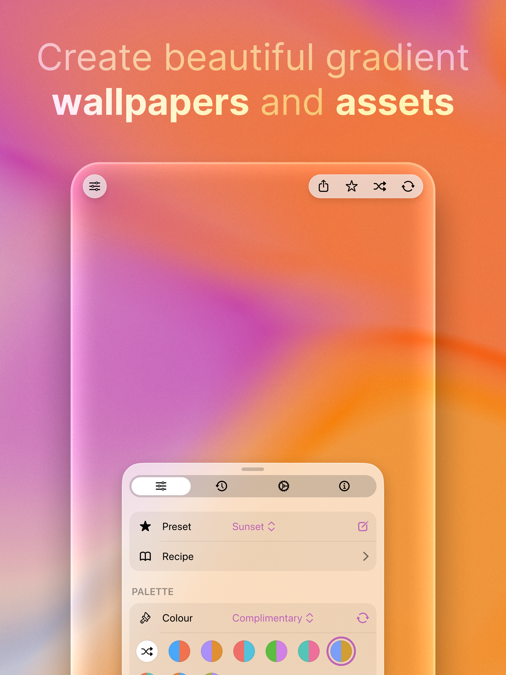 Radiant Gradients - Wallpapers screenshot 10