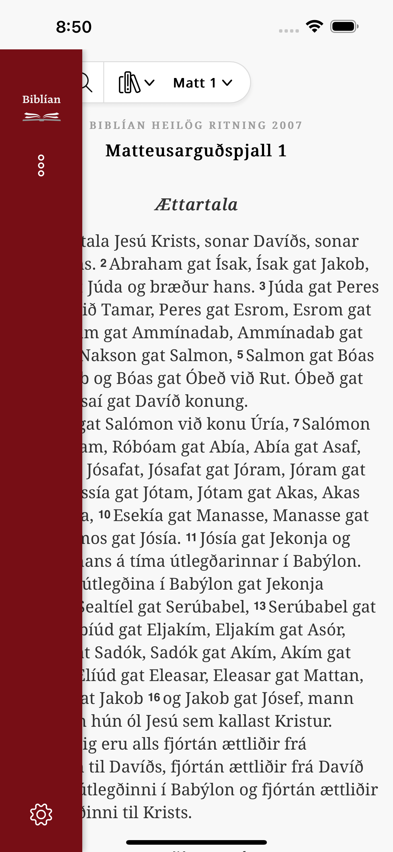 Biblían screenshot 4