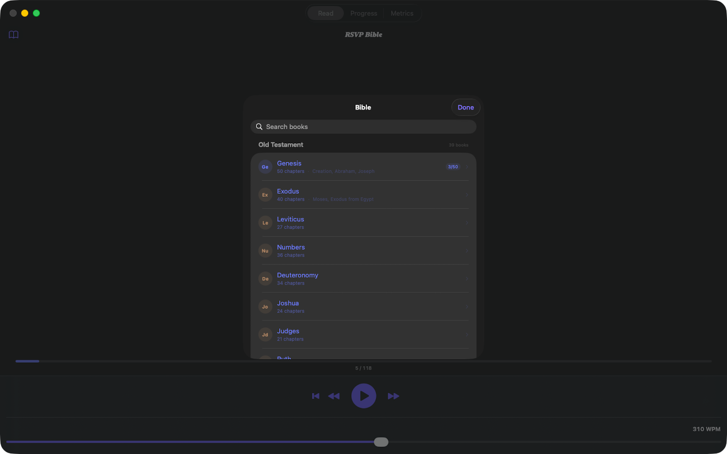 RSVP Bible: Speed Read screenshot 13