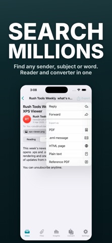 MBOX Reader · Opener · Viewer screenshot