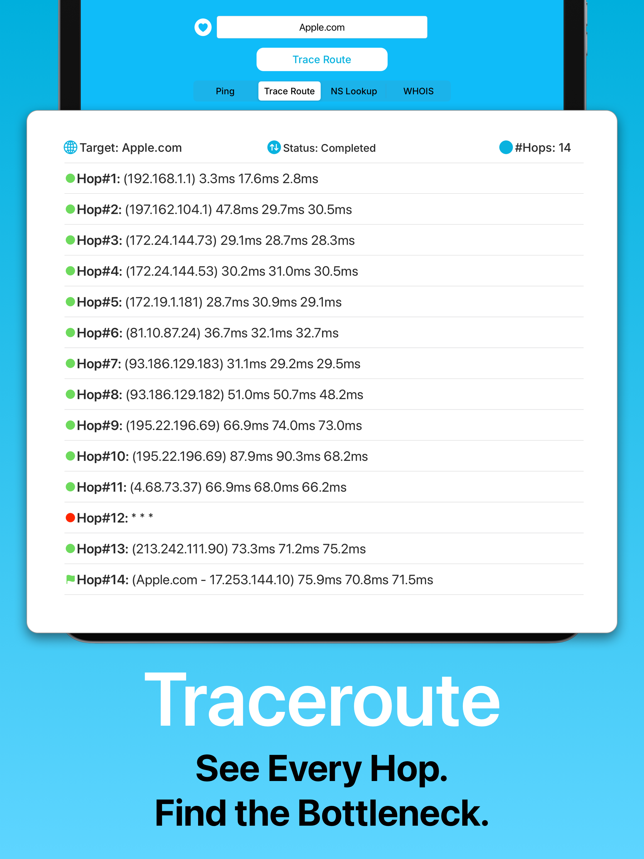 Pingers - Ping & Latency Check screenshot 17