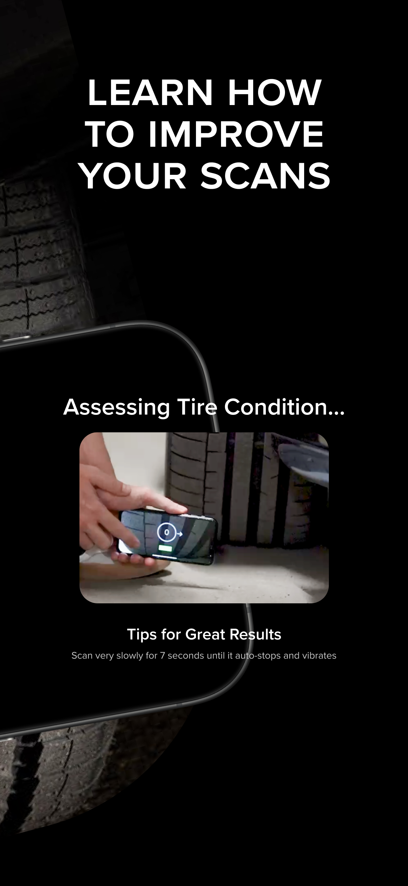 Tire Tread Scan