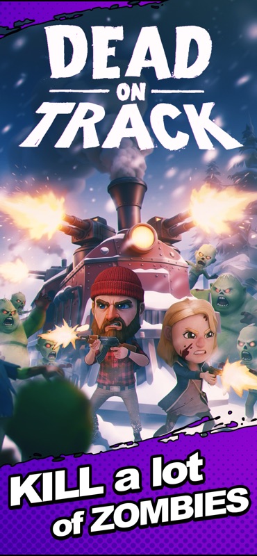 Dead on Track: Zombie Defense screenshot 1