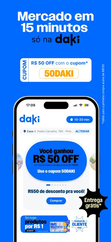Daki | Mercado em 15 minutos screenshot 1 of 7