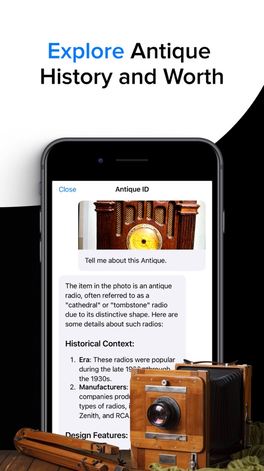 #4. Antique ID: Identifier & Value (iOS) Podle: Rebecca Skinner