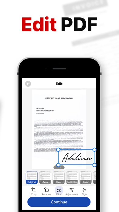 Photo to PDF Converter: Scan Screenshot