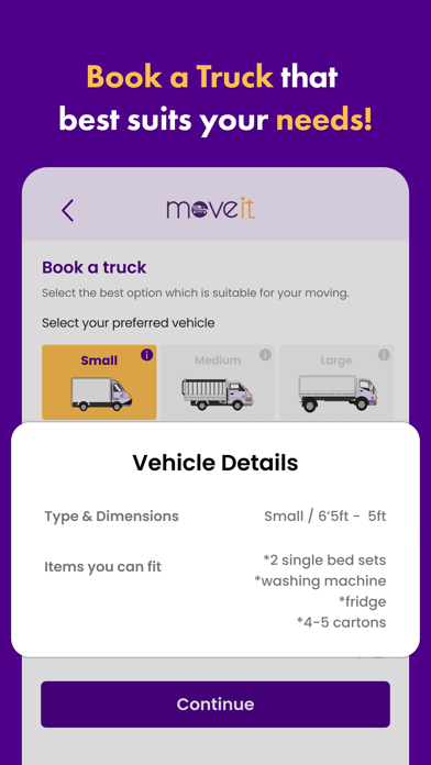 Moveit: Your Moving Partner Screenshot