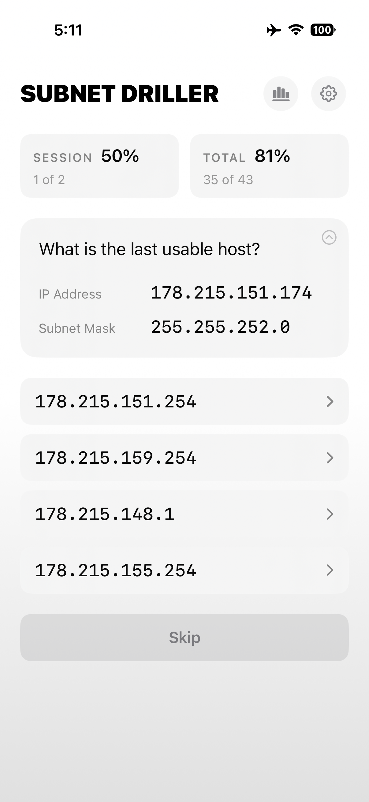 Subnet Driller