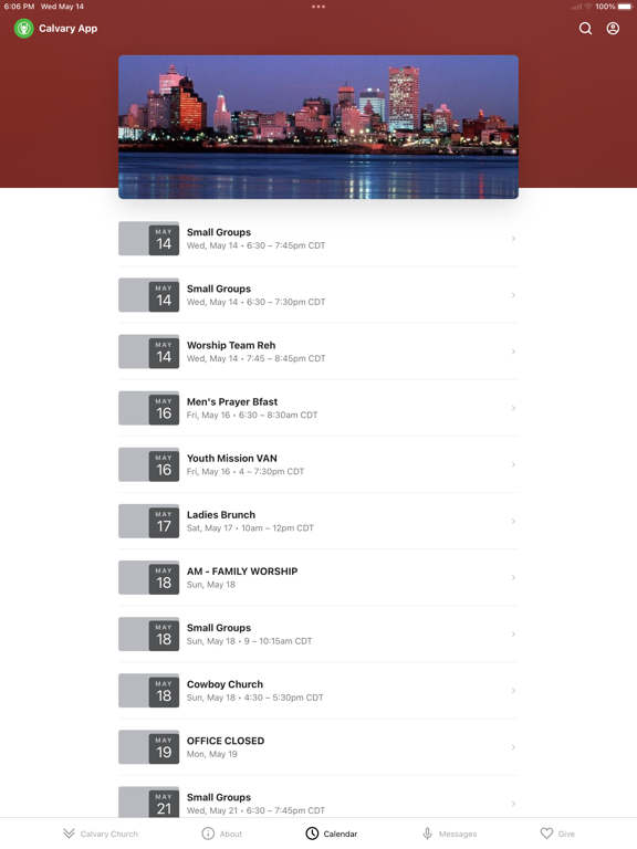 Screenshot #6 pour Memphis Calvary Church
