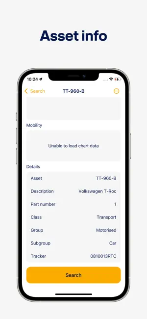 TrackBase iPhone screenshot 2
